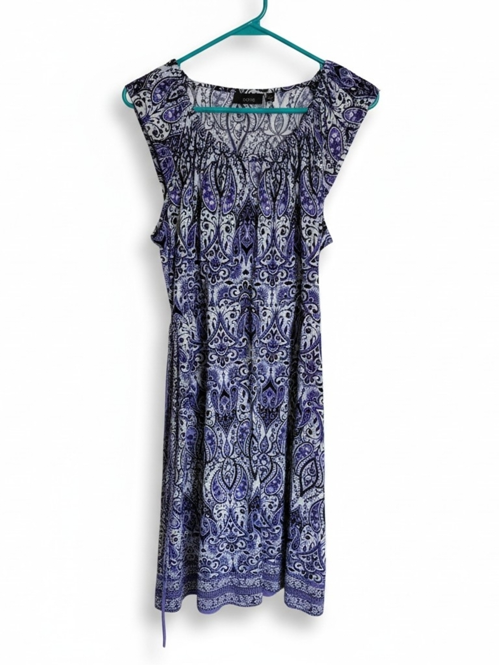 Apt. 9 Purple Paisley Midi Dress